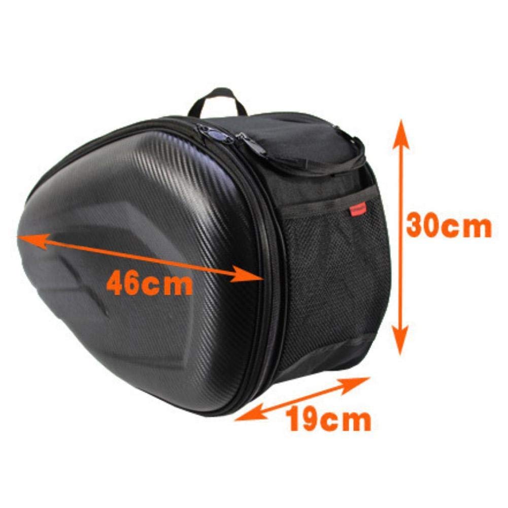 36L-58L Waterproof Motor Tail Luggage Suitcase Saddle Bag Motorcycle Side Helmet Riding Travel Bags