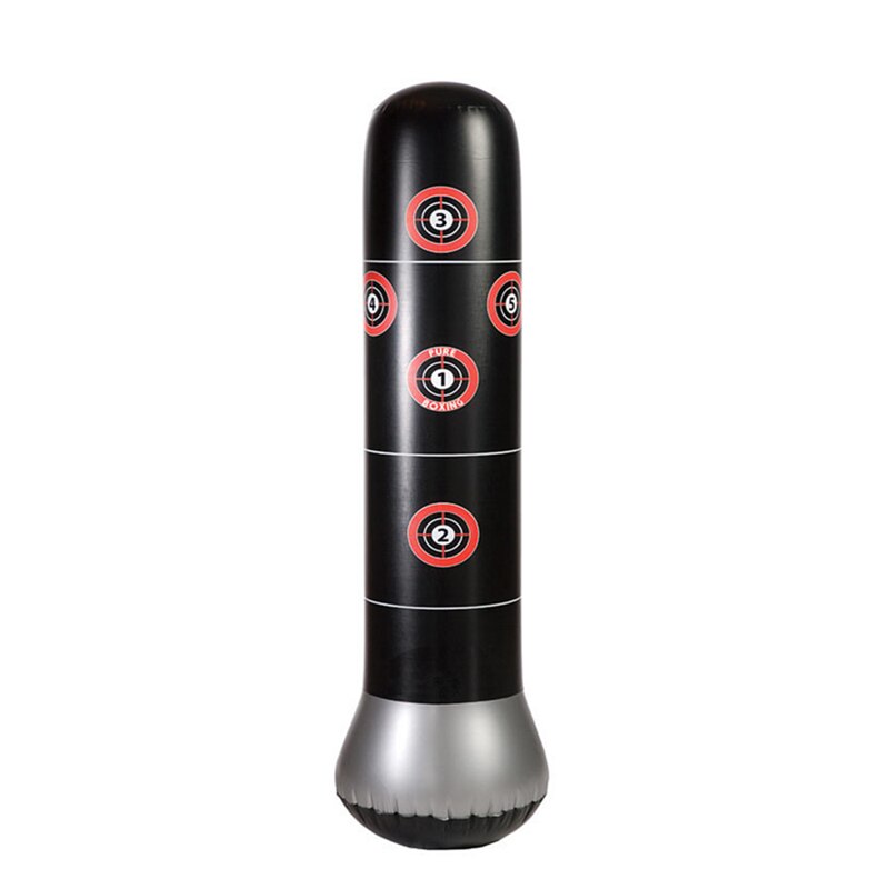 Vertikal oppblåsbar boksing pvc tykkere boksestolpe tumblercolumn punchingfitness verktøy: 1.5m farger 4