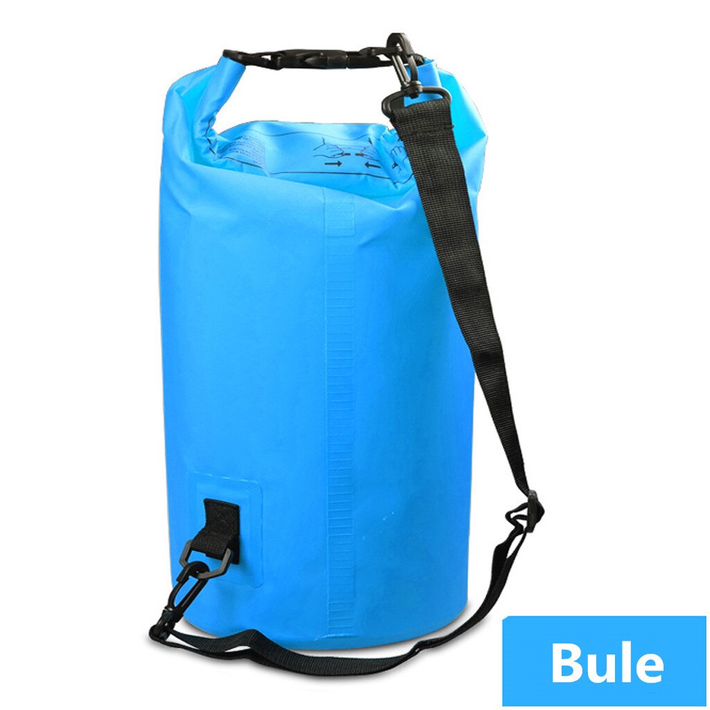 2L Waterproof Dry Bag Pack Sack Swimming Rafting Kayaking River Trekking Floating Sailing Canoing Boating Water Resistance: Blue 