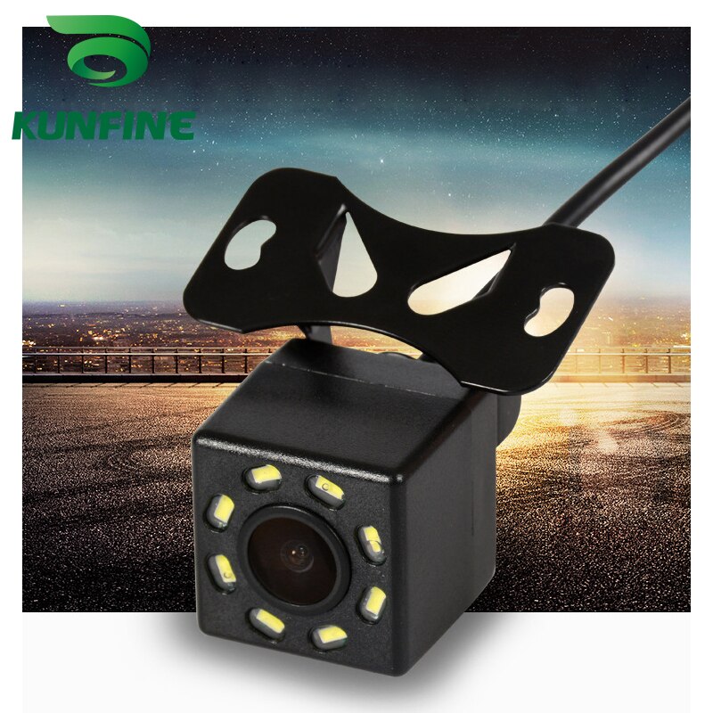 Universal Wireless CCD Rear View Camera with 8 LED Car Back Reverse Camera Night Vision Parking Assistance Camera