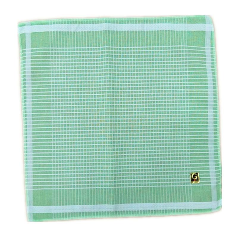 1Pc Polyester Katoen Plaid Kleur Zakdoek Vierkante Sjaal Vrouwelijke Retro Handboeien Kleur Willekeurige
