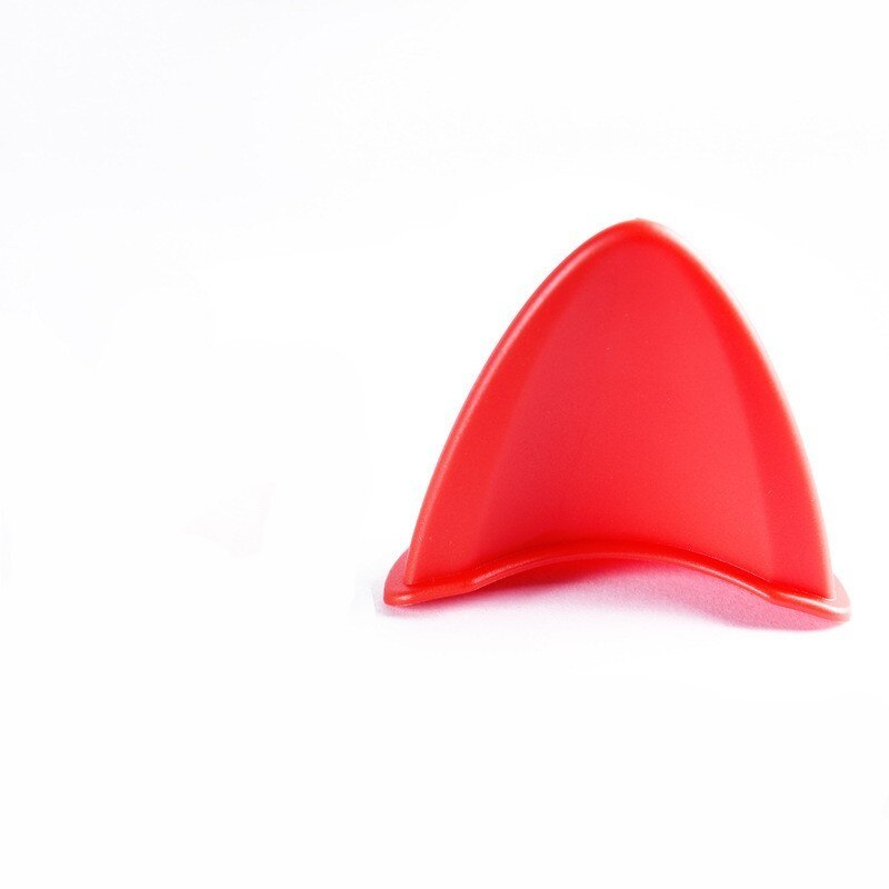 Leuke Motorhelm Kat Oren Universele Elektrische Auto Helm Decoratie Styling Stickers Helm Accessoires: red