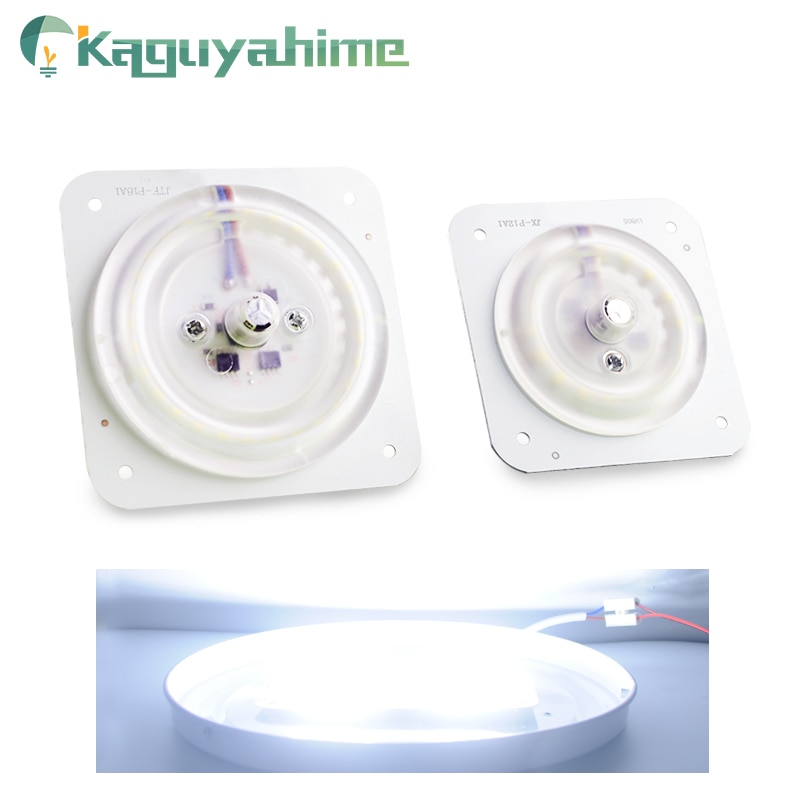Kaguyahime 220 v LED Lichtbron Module Ultra Heldere Dunne LED 220v 12W 18W 20W 24W Voor Plafond Lamp vervangen Magnetische Accessoire lamp