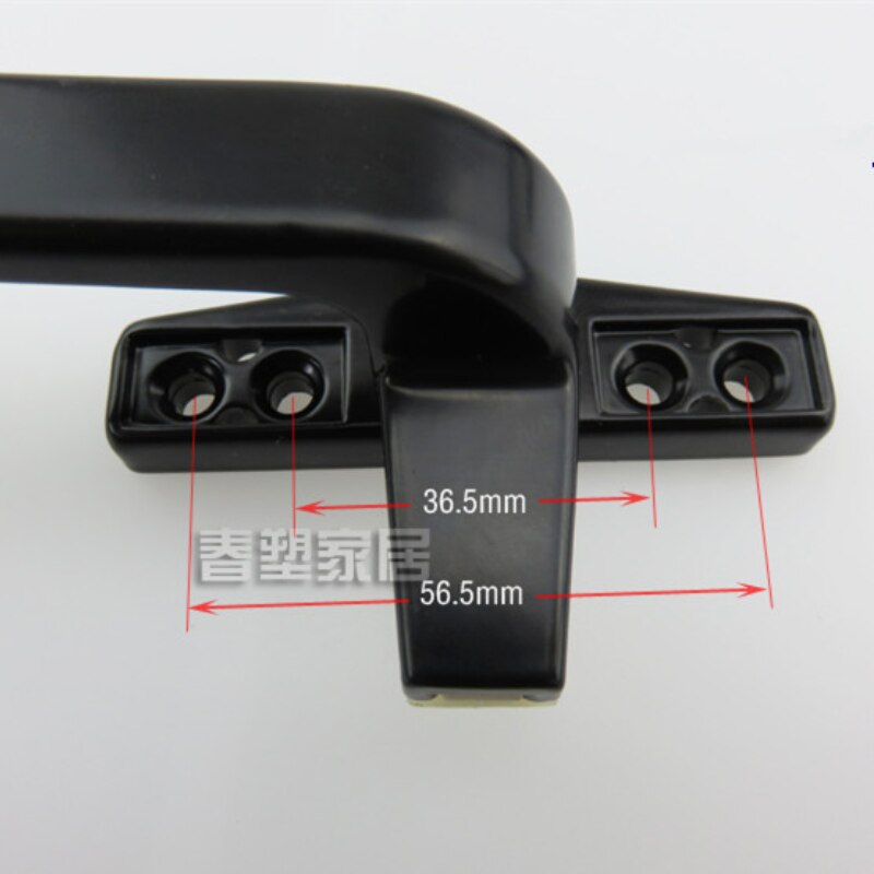 Thickened plastic steel door and window handle with lock For Double Glazing Aluminum alloy door handle window handle latch locks