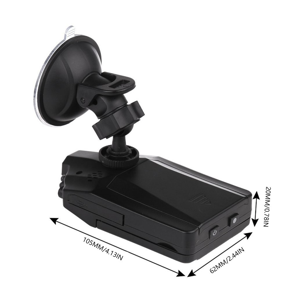 Aircraft head driving recorder infrared wide angle 6 lights Driving recorder Waterproof Rear View Camera