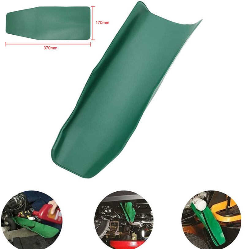 Flexible Draining Tool Oil Funnel, Oil Drain Funnel for Discharging Oil from Cars Trucks Motorcycle Funnel Drainage Oil Guide