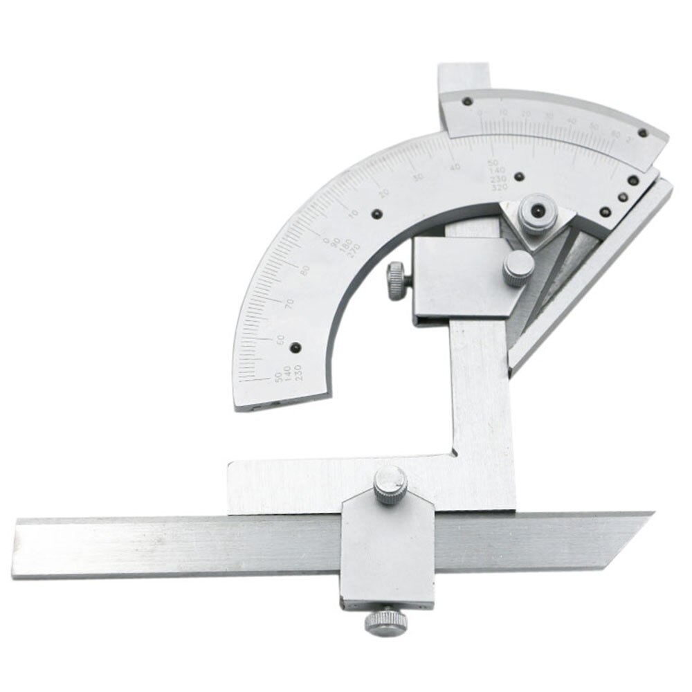High! 0-320 Degrees Universal Angle Meter Bevel Protractor Precision Scales Bevel Protractor Ruler