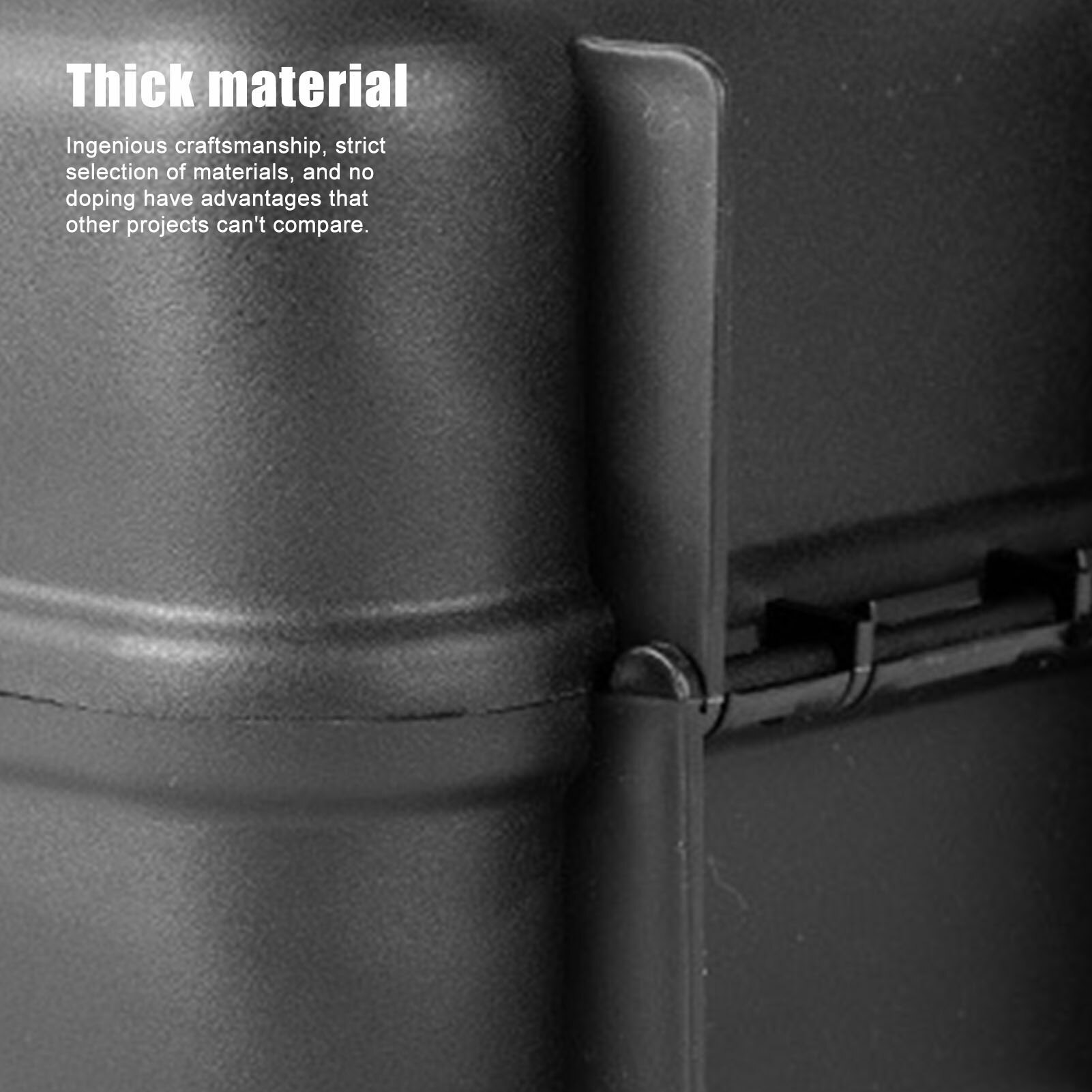 Portable Tool Box Large-Capacity Double Buckle Thickened Toolbox Portable Handle Practical Box For Engineers Technicians