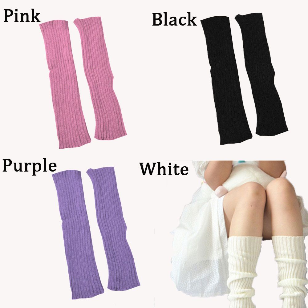 Neue Stulpen Punk Beinlinge Oberschenkel waten Socken Beine Wärmer Oberschenkel Socken Warme Winter Frauen Socken Pelzigen Beinlinge