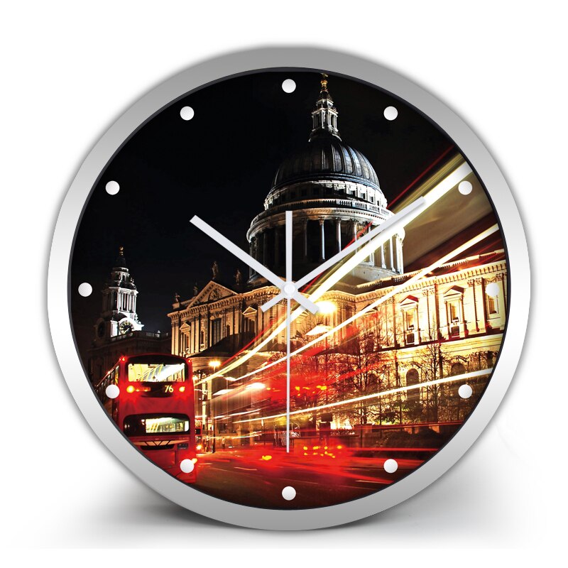 Horloge murale numérique pour Bus européen, décoration de salon, silencieuse, pour hôtel, Restaurant, ange