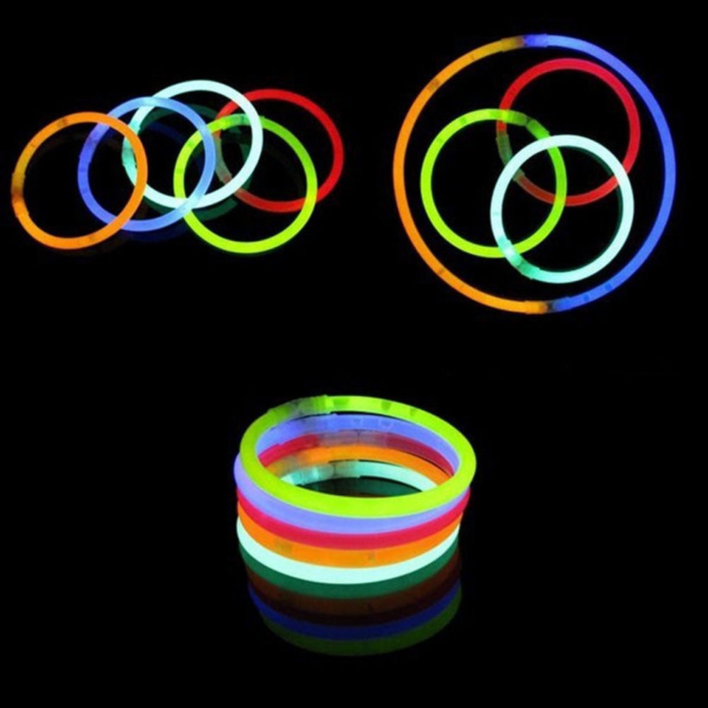 10 stks/set Grappig Glow Fluorescentie Light Sticks Armbanden Kettingen Neon Voor Kinderen Lichtgevende LED Speelgoed