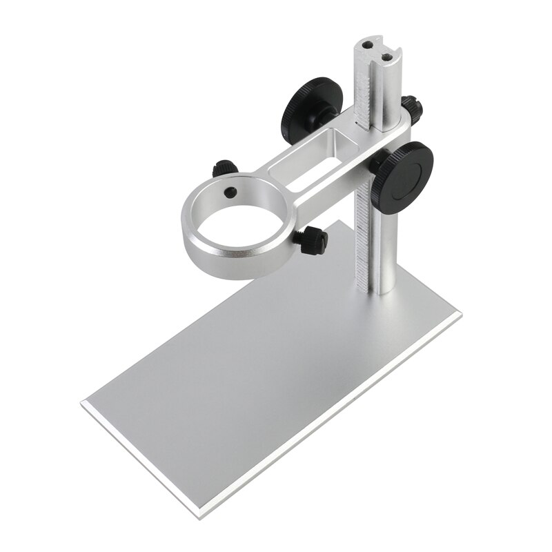 Support de support de Microscope électronique numérique USB universel en alliage d'aluminium support réglable de levage avec éclairage de fond de LED