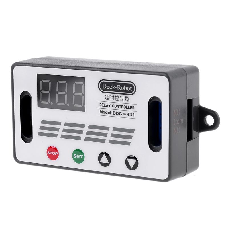 Dc 12v ddc -431 timerfördröjnings reläomkopplare digital led-display fördröjnings controller mos  y98e