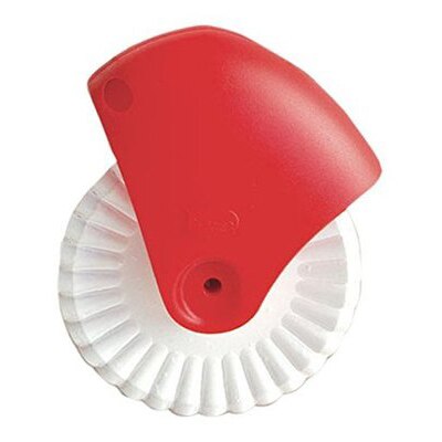 KitchenAce Teig Gitter Cutter Pizza Kuchen Dekoration Gerät & Werkzeuge Kunststoff Kruste Rolle Schneidemaschine Phantasie Messer Bäckerei Gerät: B