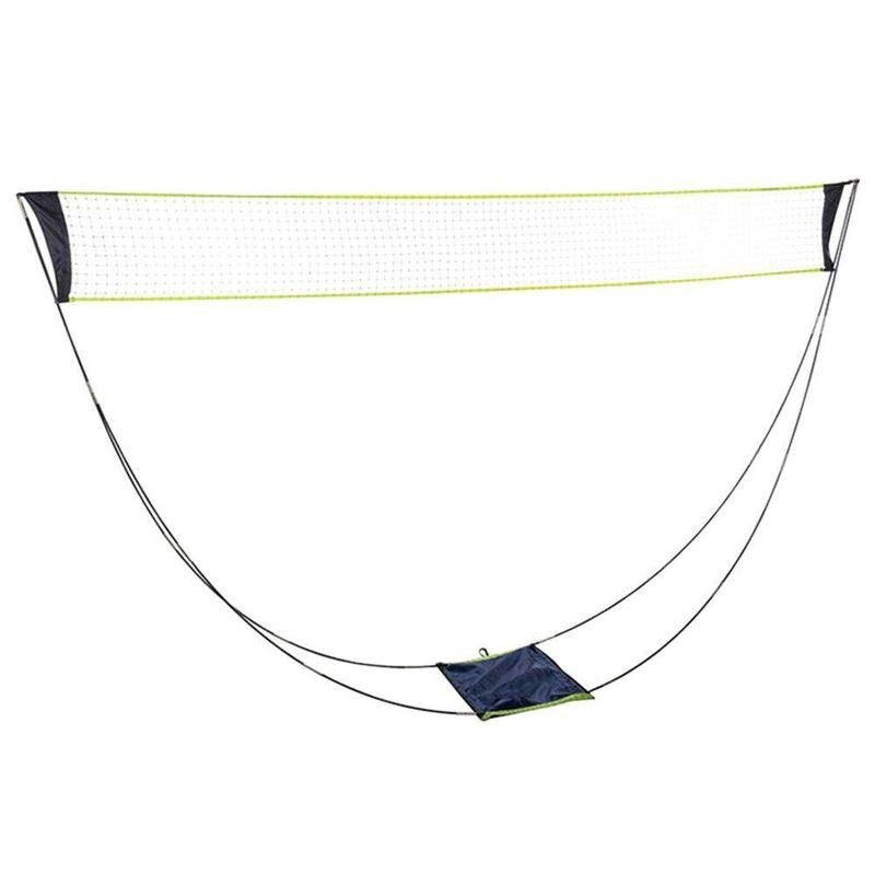 3M Badminton Netframe Volleybal Veer Netto Rack Draagbare Lichtgewicht Netten Training Vierkante Mesh Tennis Netto Vierkante Shuttle