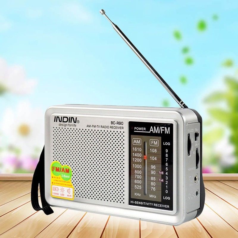 Portable Pocket Radio FM 76-108 AM 530-1600 KHz World Receiver Built in Speaker
