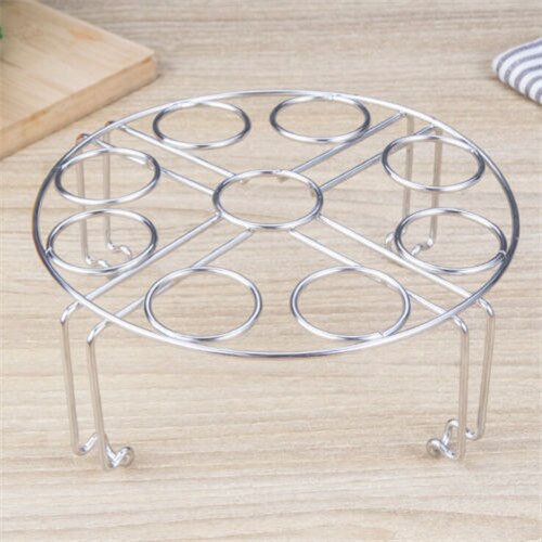 2 Pack Instant Pot Accessories Stainless Steel Egg Poachers Steamer Rack for Cook Basket