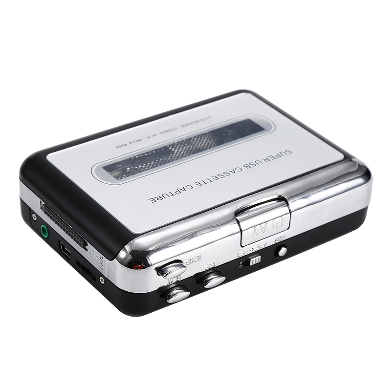 Usb Cassette Converter Cassette Naar MP3/Wav Digitale Audio Muziekspeler Oplaadbare Cassette Recorders & Spelers Coverters