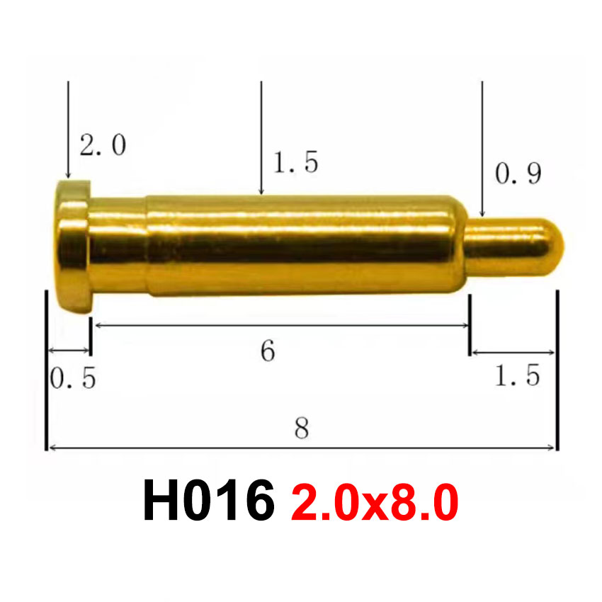 10PCS High Current Spring Loaded Pogo Pin Male Female Connector Power Heavy Current Battery Connector POGOPIN Header Charging: PURPLE