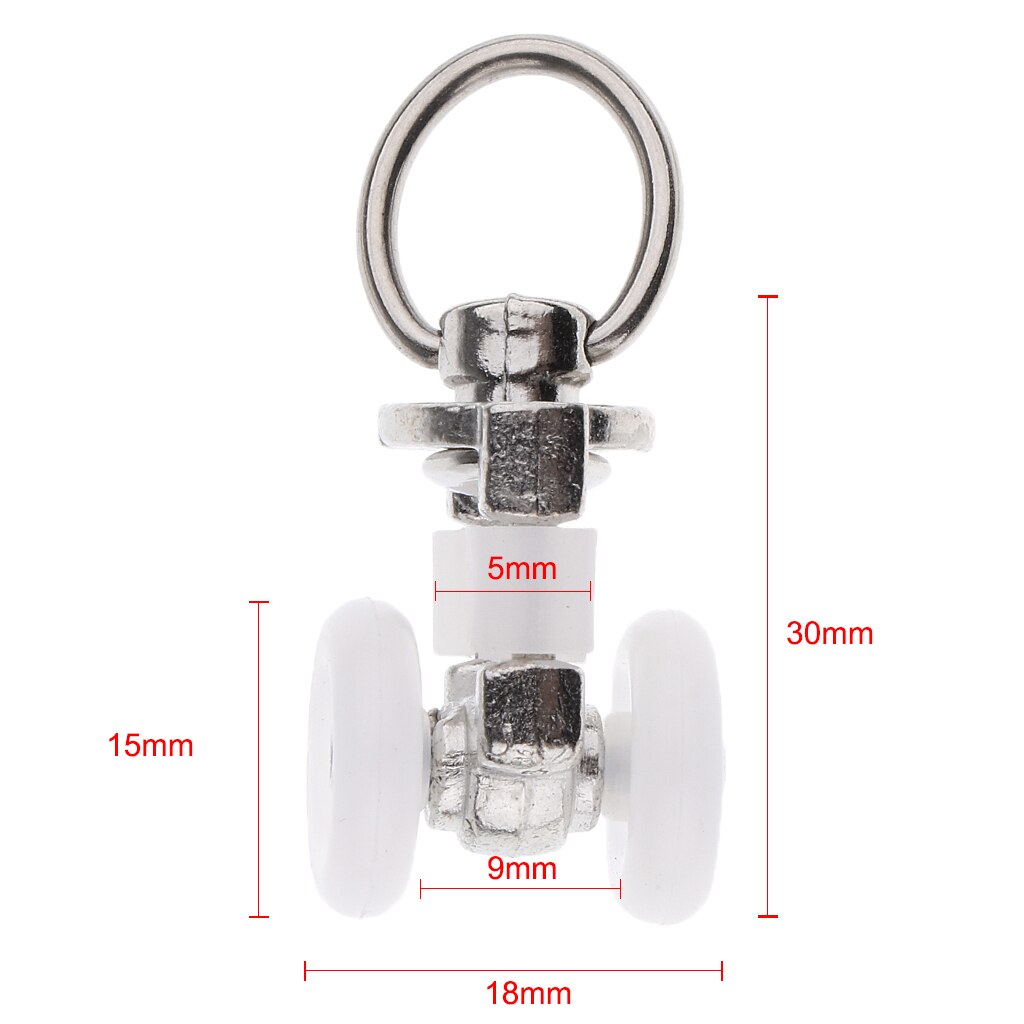 10 sztuk ze stopu kurtyny utwór szybowiec szyny rolki #1 mocowanie sufitowe kurtyny utwór szybowce