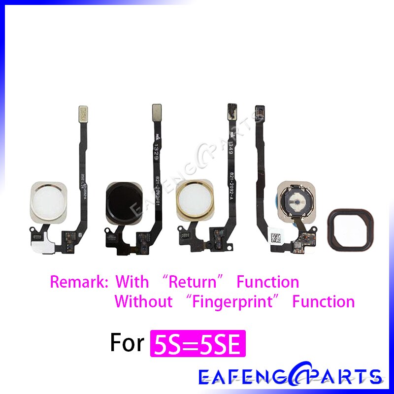 thumbnail image 2 of IPhone 5 Home Button Repair Kit – Complete Replacement With Tools – Black 2 of 5