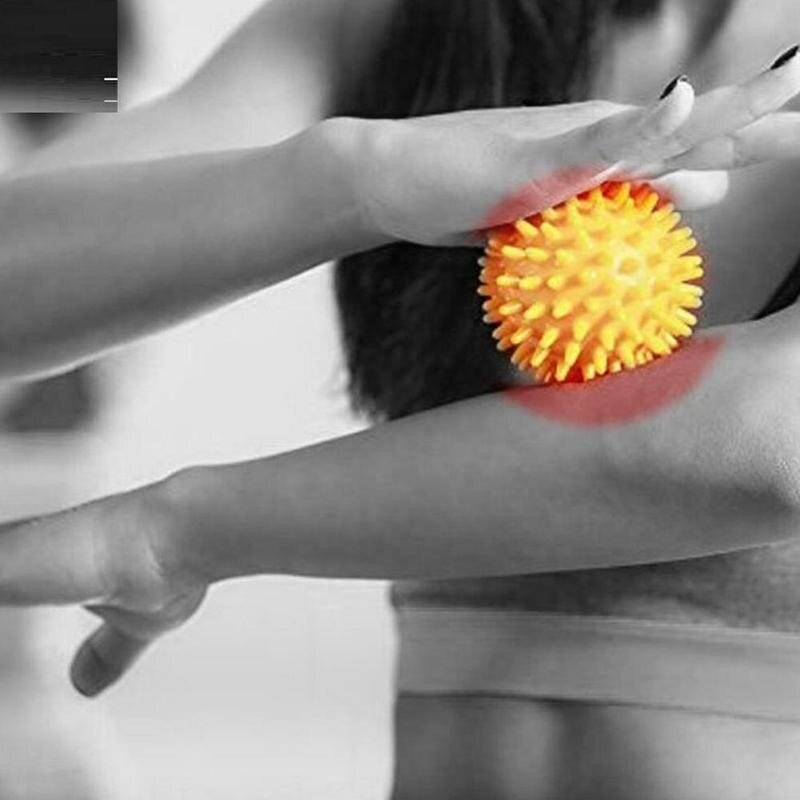 Fitness Fascia Massage Ball Relaxation Fitness Spine Hedgeh Ball Massage Relaxes Grip Ball Acupressure Ball For Leg Neck Ba Q8M7