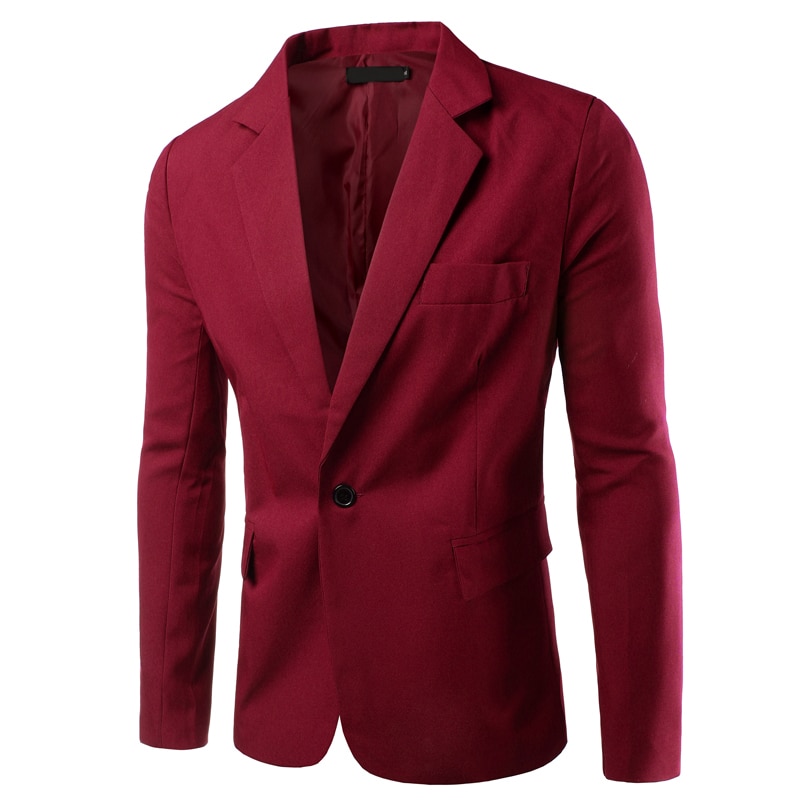 Mens Brand Blazer British's Style Casual Slim Fit Suit Jacket Male Blazers Men Coat Terno Masculino Plus Size