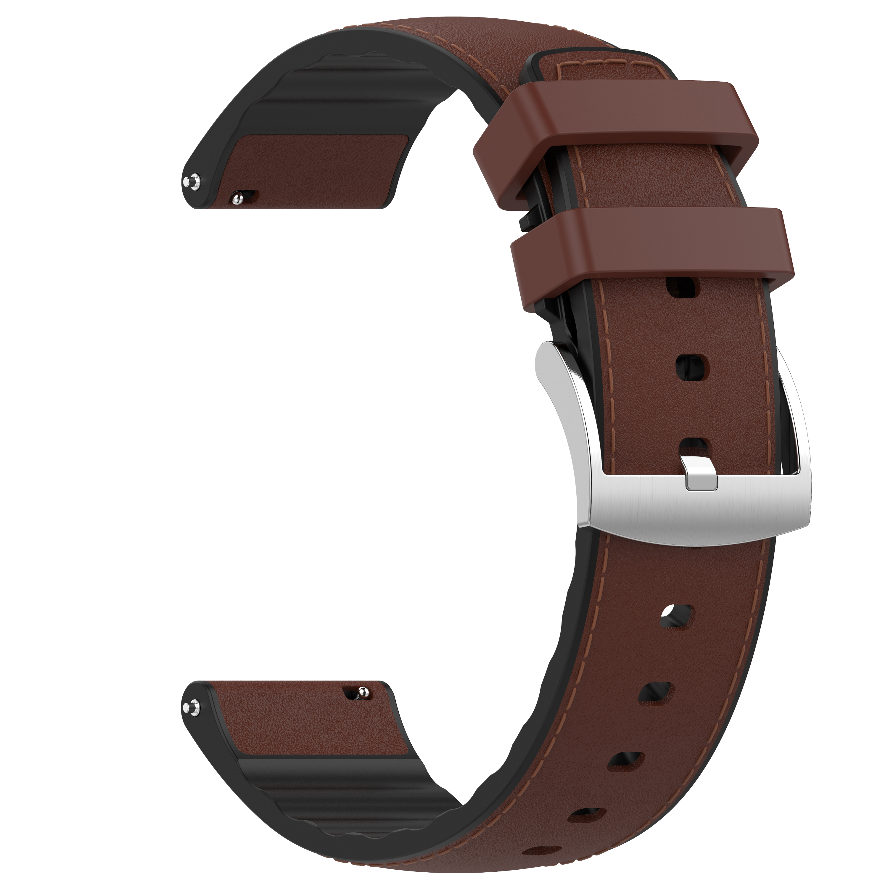 Bracelet de montre en Silicone, 20mm 22mm, pour Huawei Watch GT 6 5 4 3 2 Pro 46mm 42mm: M. / Vert bleu