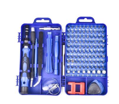Qsupokey 115in 1 skruvmejsel uppsättning skruvmejsel bit uppsättning multifunktion precision mobiltelefon reparationsenhet handverktyg: C