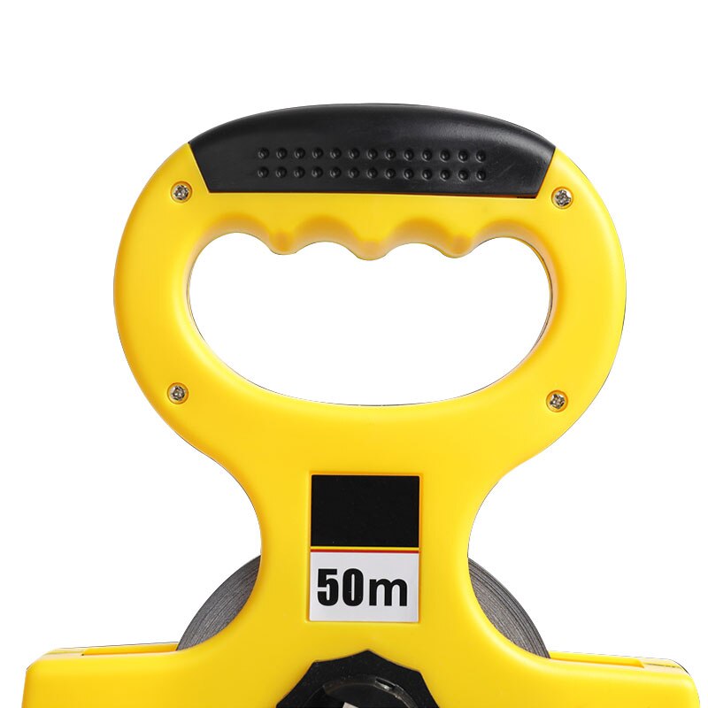 Metal Tape Measure 30m 50m 100m Engineering Tape Retractable Ruler Roll Tape Measuring Tools Flexible Rule Tapeline