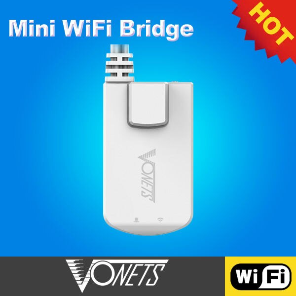 Mini wifi repeater / wifi bridge , rj45 til wifi