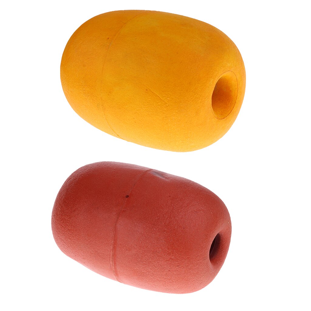 2 Packs PVC Rope Floats for Pools, Fishing Nets, Ski Ropes, Anchor Lines, Marker Buoys, Swimming Lanes