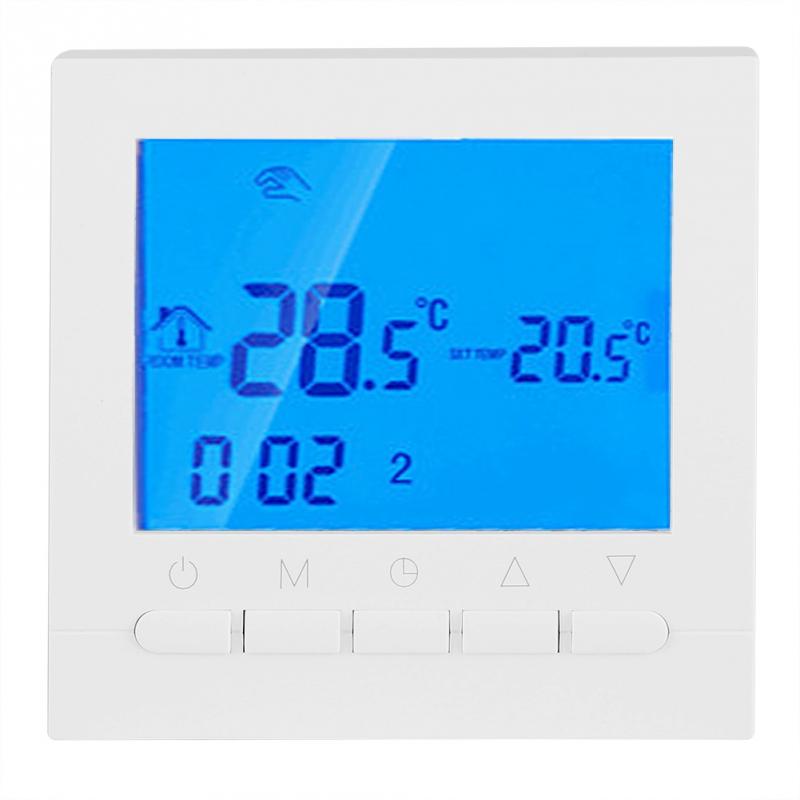 Thermostat Programmable WiFi Wireless Heating Thermostat Digital LCD Screen App Control (110V)