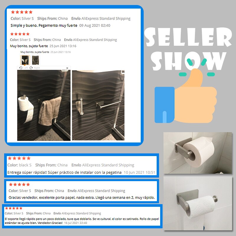 Rvs Wc Papierrolhouder Zwart Zilver Zelfklevende Toiletrolhouder Voor Badkamer Stok Op Muur Handdoekenrek wc rol houder zwart industrieel toilet paper wcrol