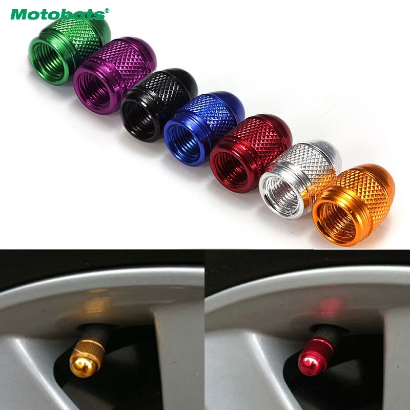 SENZEAL 5 x Aluminum Alloy Hand Grenade Style Universal Car Truck