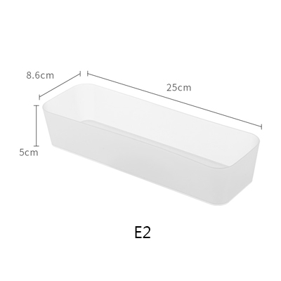 SUNEE Plastic Make Organizer Make Storage Box Cosmetische Lade Organizer Jewerly Container Nagellak Organizer: E2