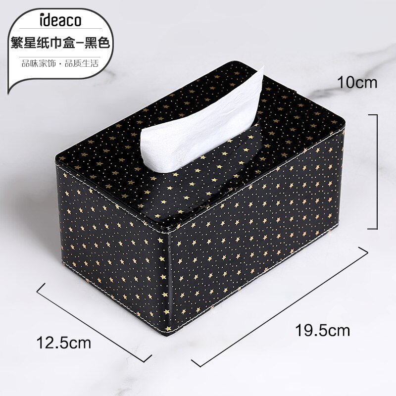 Nordic Marmer Tissue Doos Keuken Tissue Houder Papieren Handdoek Dispenser Vierkante Box Cover Servet Houder Weefsels Doekjes Case FH024: Style 7