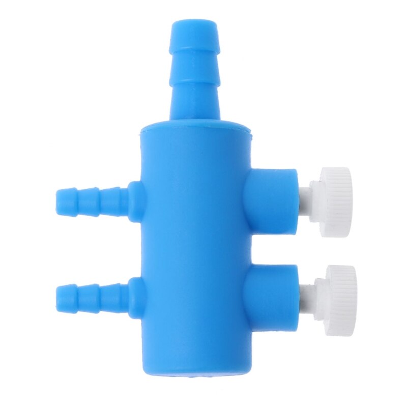 Aquarium Fish Tank Air Pump Plastic Garden Water Tube Volume Control Valve T8WE