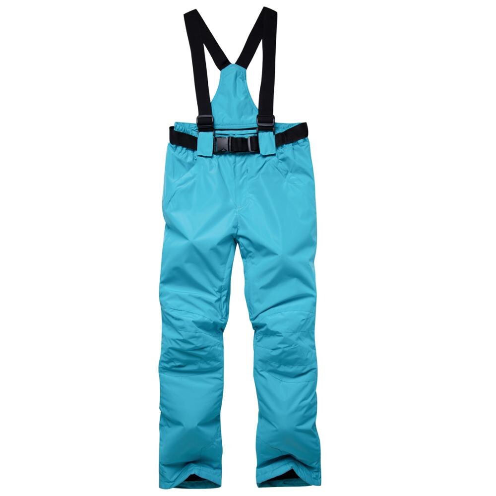Winter Dikke Warme Skibroek Mannen Vrouwen Liefhebbers Winddicht Waterdichte Jarretelbroek Sneeuw Snowboard Broek Plus Size