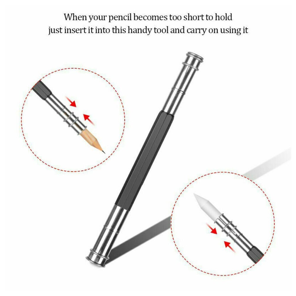 29Pcs/set Drawing Sketching Pencils Set Full Sketch Kit with Graphite Pencils Paper Brush Pen Mark Charcoal Pencil Extender UY8