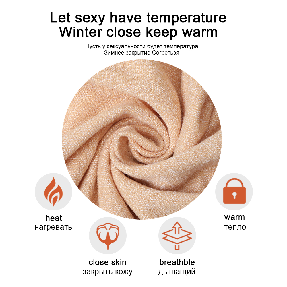 Thermal Underwear Set Lace Woman Winter Clothing Warm Suit Long Sleeve Top Warm Pants Leggings Thermo Underwear Undershirt Print