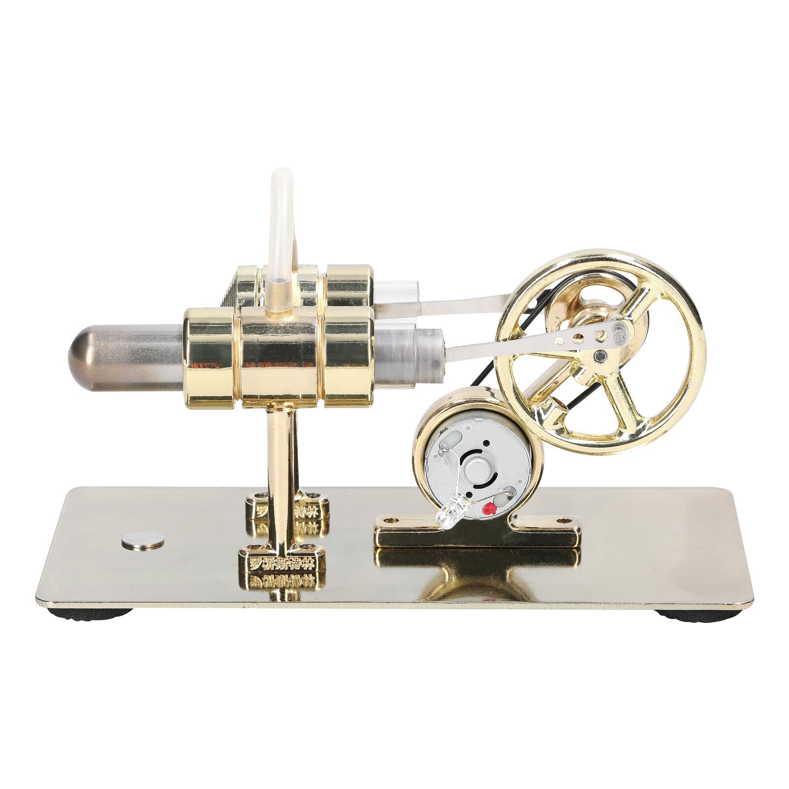 Stirling Engine Motor Model Heat Power Generator Science Education Experiment DIY Module for Kids