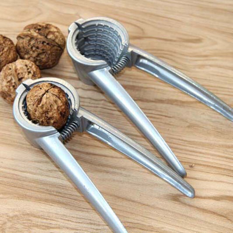 Aluminum Alloy Nutcracker Quick Walnut Craker Shell Nut Opener Almond Pecan Hazelnut Hand Sheller Nut Grinder Kitchen Gadgets
