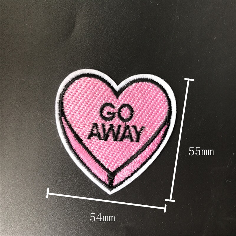 Sewing Clothes Patch Iron On Embroidery Patches Hotfix Applique Motifs Sew On Garment Stickers fish monkey horse Cool: number155