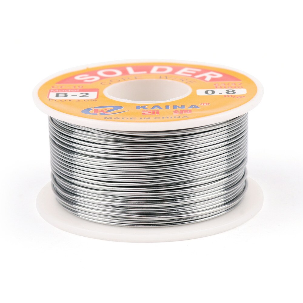 Areyourshop de 0.8mm 100g 63/37 étain plomb colophane noyau soudure fil de soudage Flux 2% bobine de soudage
