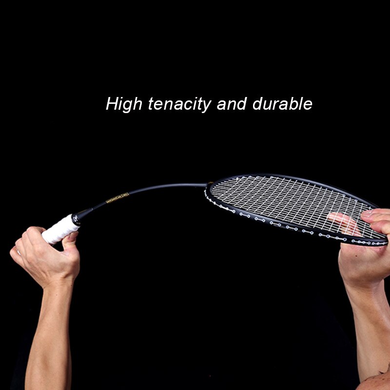 Ultralight 5U 77g Strung Badminton Racket Carbon Badminton Racquet 22-28 LBS free Grips and Wristband