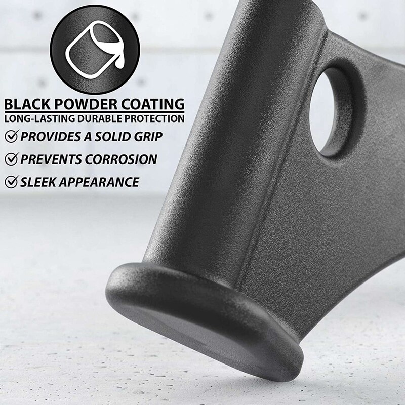 Cable Machine Attachments.Matte Handles With Universal Attachment For Cable Machines, Pull Down, Press Down, Row,Triceps