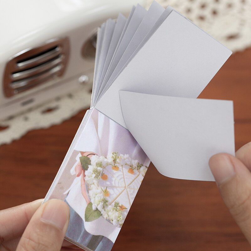 6 tipos de 50 hojas de serie de intercambio de deseos libro de pegatinas INS Art Secoration Stickers Material DIY diario escolar papelería