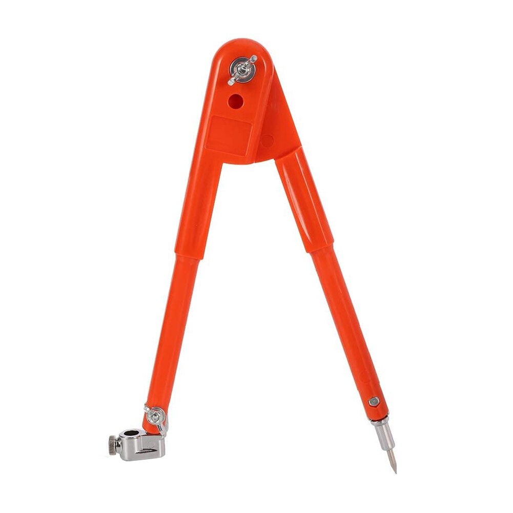 Stock--Carpenter Precision Pencil Compasses Large Diameter Adjustable Dividers Marking And Scribing Compass For Woodworking