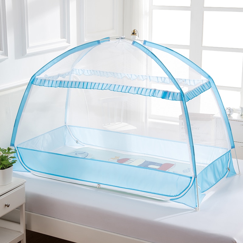 Mosquitera para niños, cunas bonitas, Red de Cama, Yurts mongulares, soportes inferiores para tienda, dosel Infantil, decoración para habitación de bebé